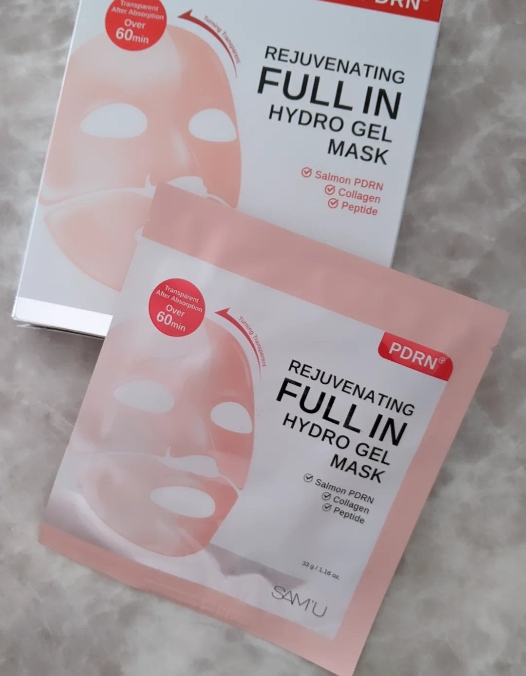 PDRNリジュべネティングフルインハイドロゲルマスク/SAM'U/シートマスク・パックを使ったクチコミ(1枚目)