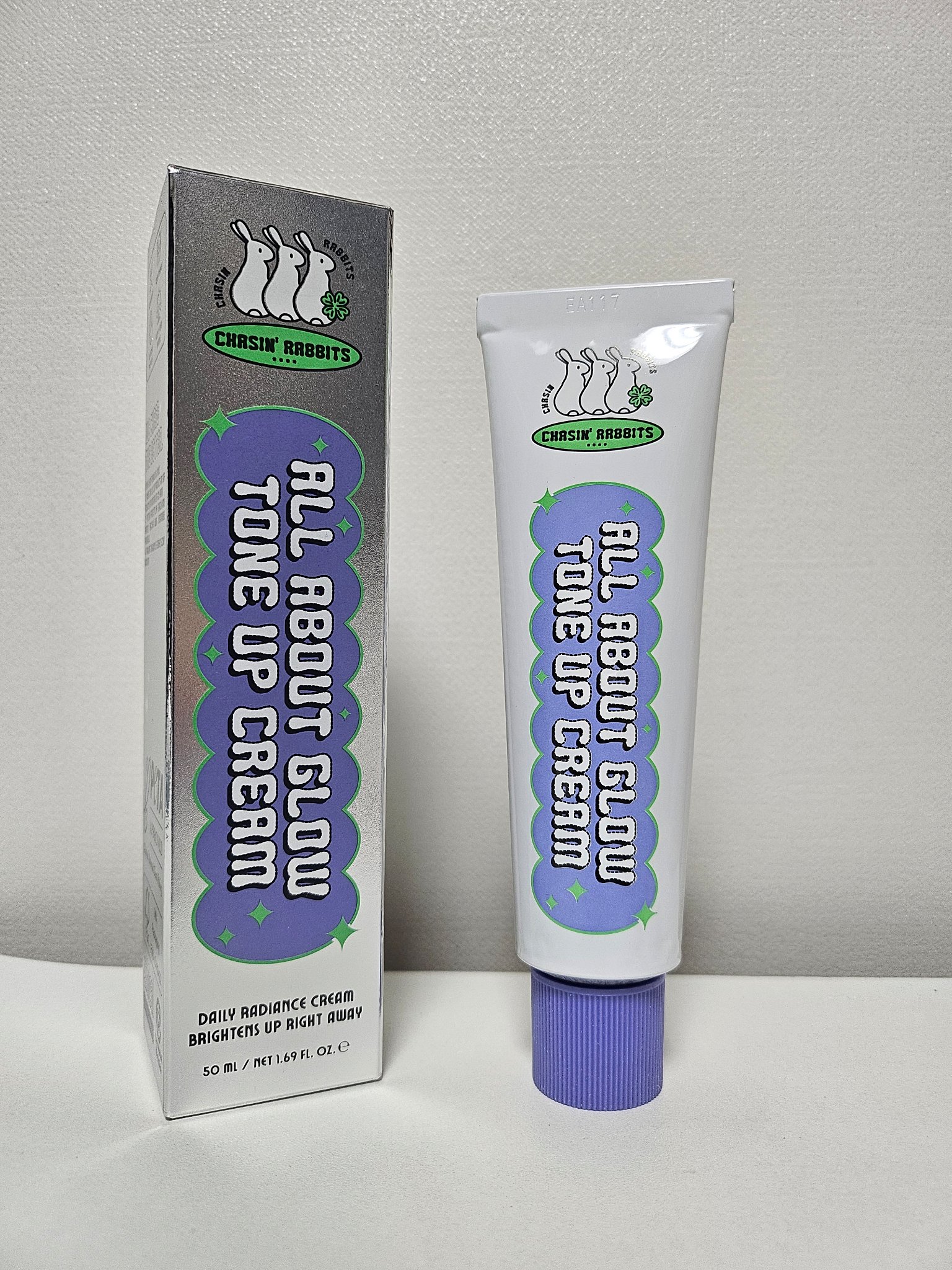 オールアバウトグロウトーンアップクリーム/CHASIN'RABBITS/化粧下地を使ったクチコミ（1枚目）