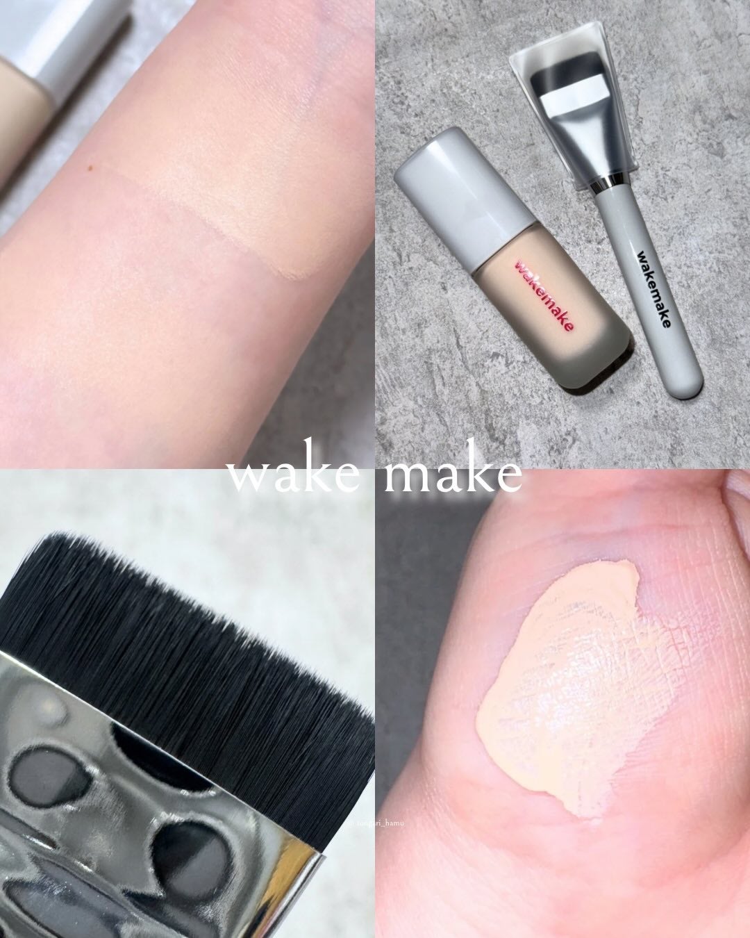 Spatula Wide Foundation Brush/wakemake/メイクブラシを使ったクチコミ(7枚目)