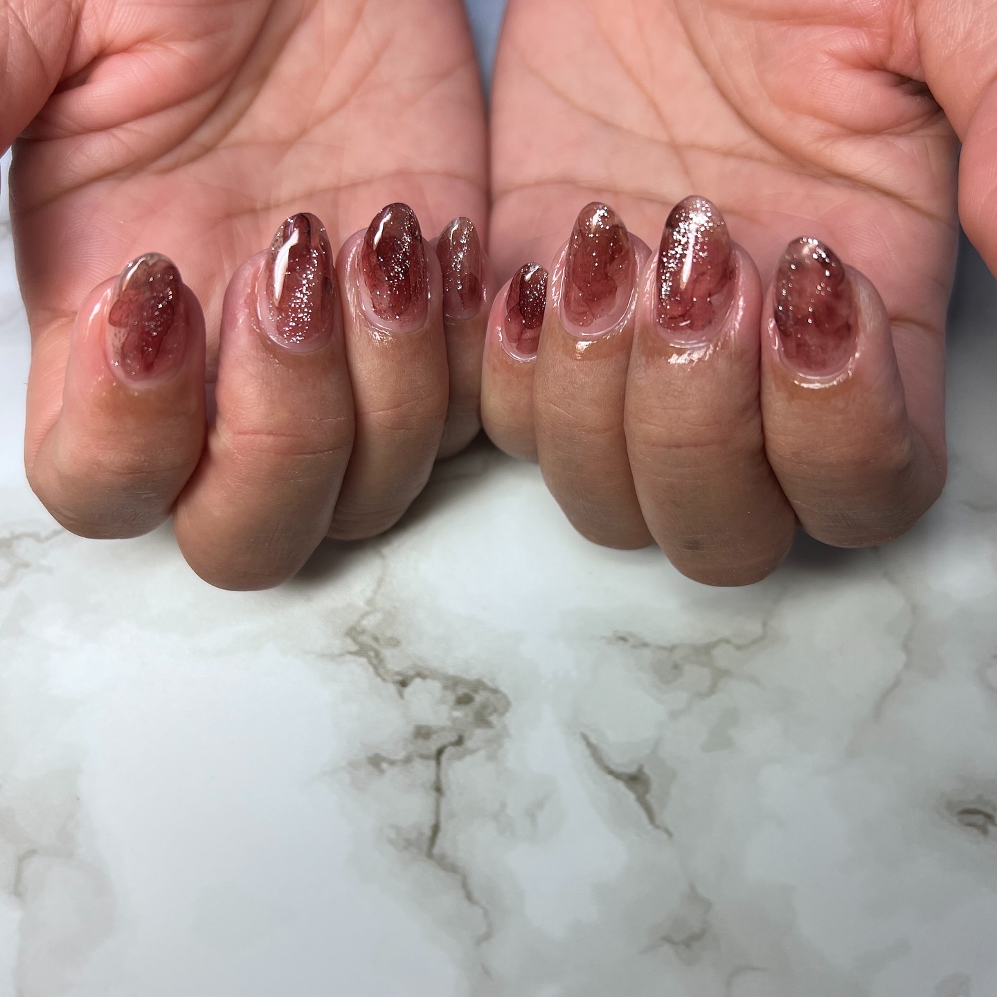 #ネイル,#ニュアンスネイル,#ジェルネイル,#ギャルネイル,#ネイル,#城陽ネイルのネイルデザイン