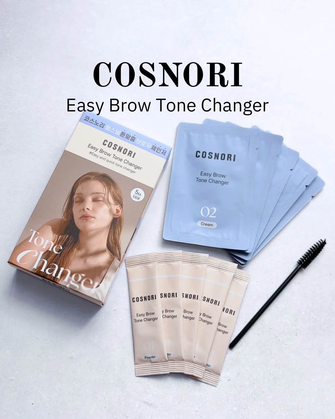 イージーブロウトーンチェンジャー/COSNORI/その他アイブロウを使ったクチコミ（1枚目）