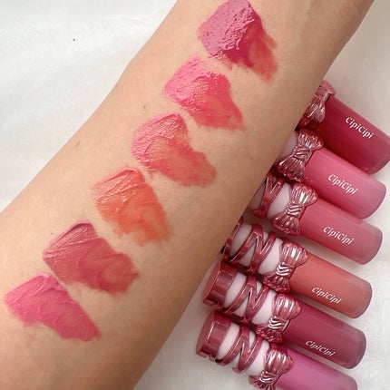 シピシピ デューイフィルムティント R/CipiCipi/リップティントを使ったクチコミ(3枚目)