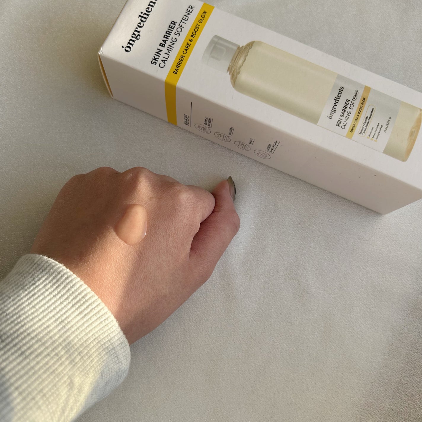 オングリディエンツ スキンバリアカーミングソフナー/Ongredients/化粧水を使ったクチコミ(2枚目)