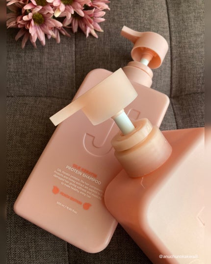 シルクケラチンプロテインシャンプー/トリートメント ピーチエディション/JSOOP/市販シャンプーを使ったクチコミ(6枚目)