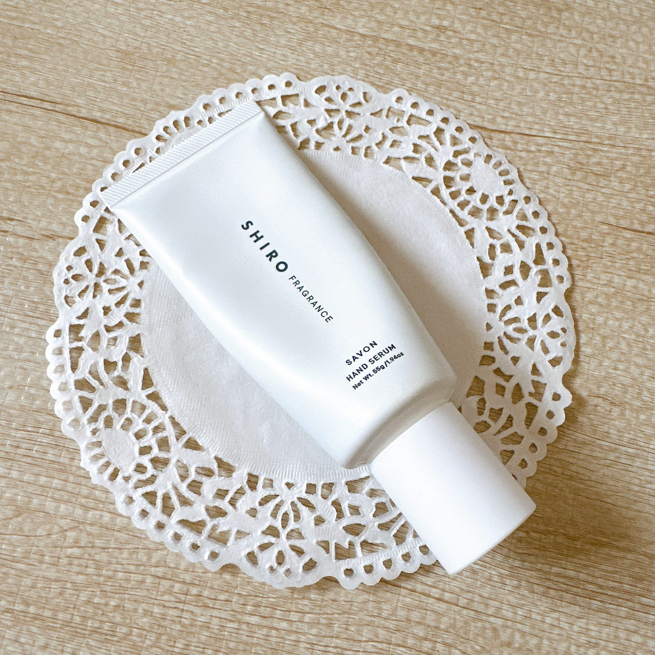 サボン ハンド美容液/SHIRO/ハンドクリームを使ったクチコミ（2枚目）