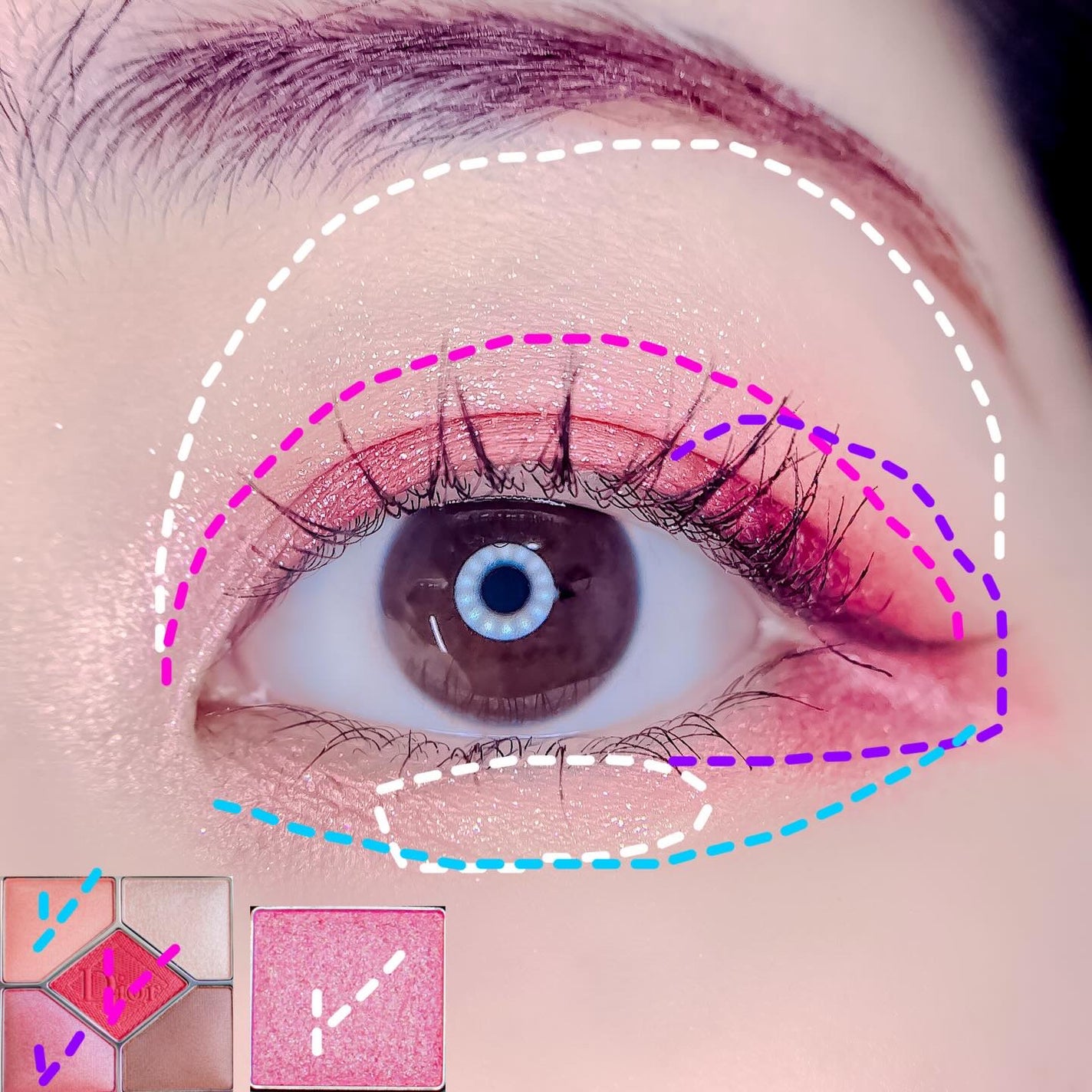 【旧】サンク クルール クチュール/Dior/アイシャドウパレットを使ったクチコミ(2枚目)