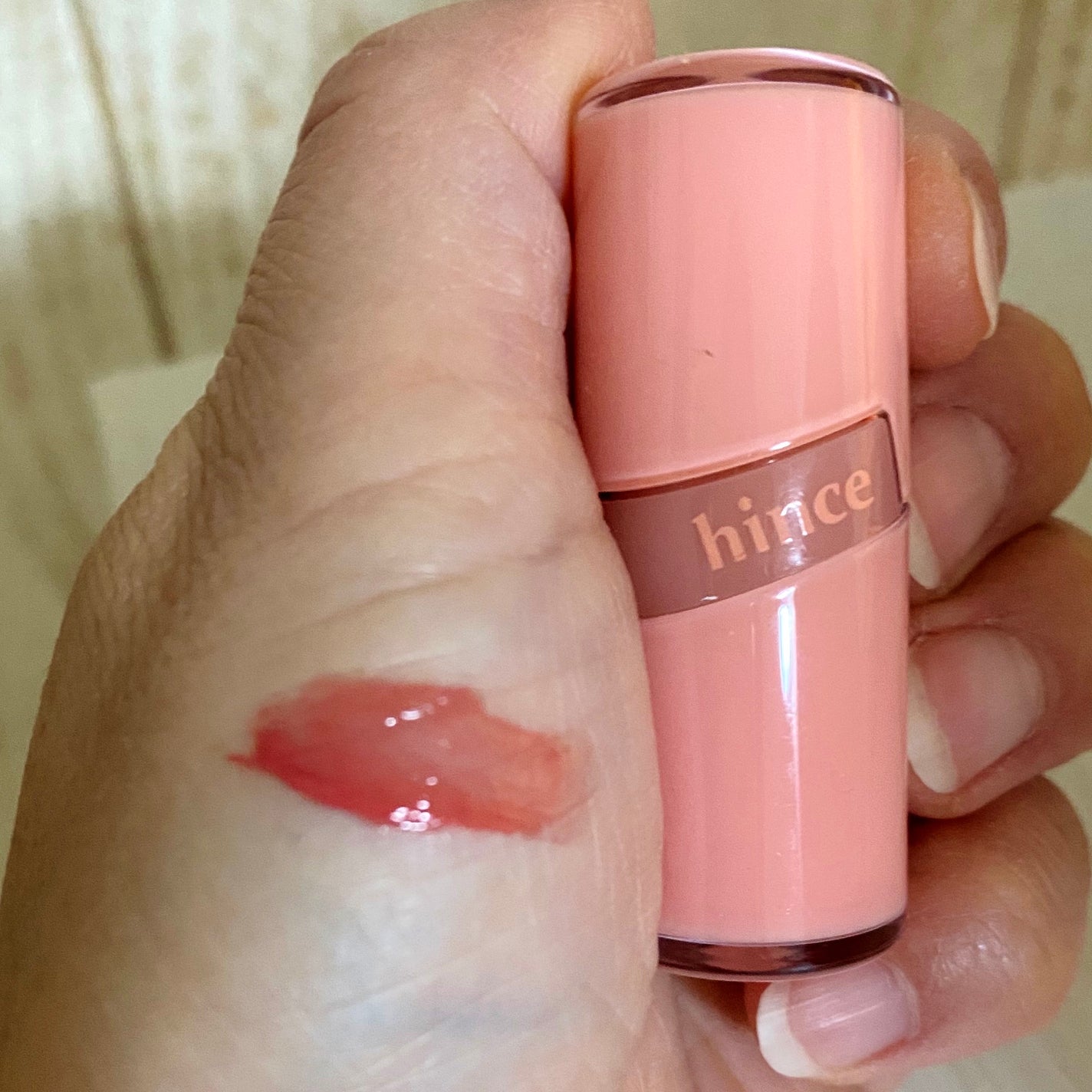 ロウグロウジェルティント/hince/リップティントを使ったクチコミ(3枚目)