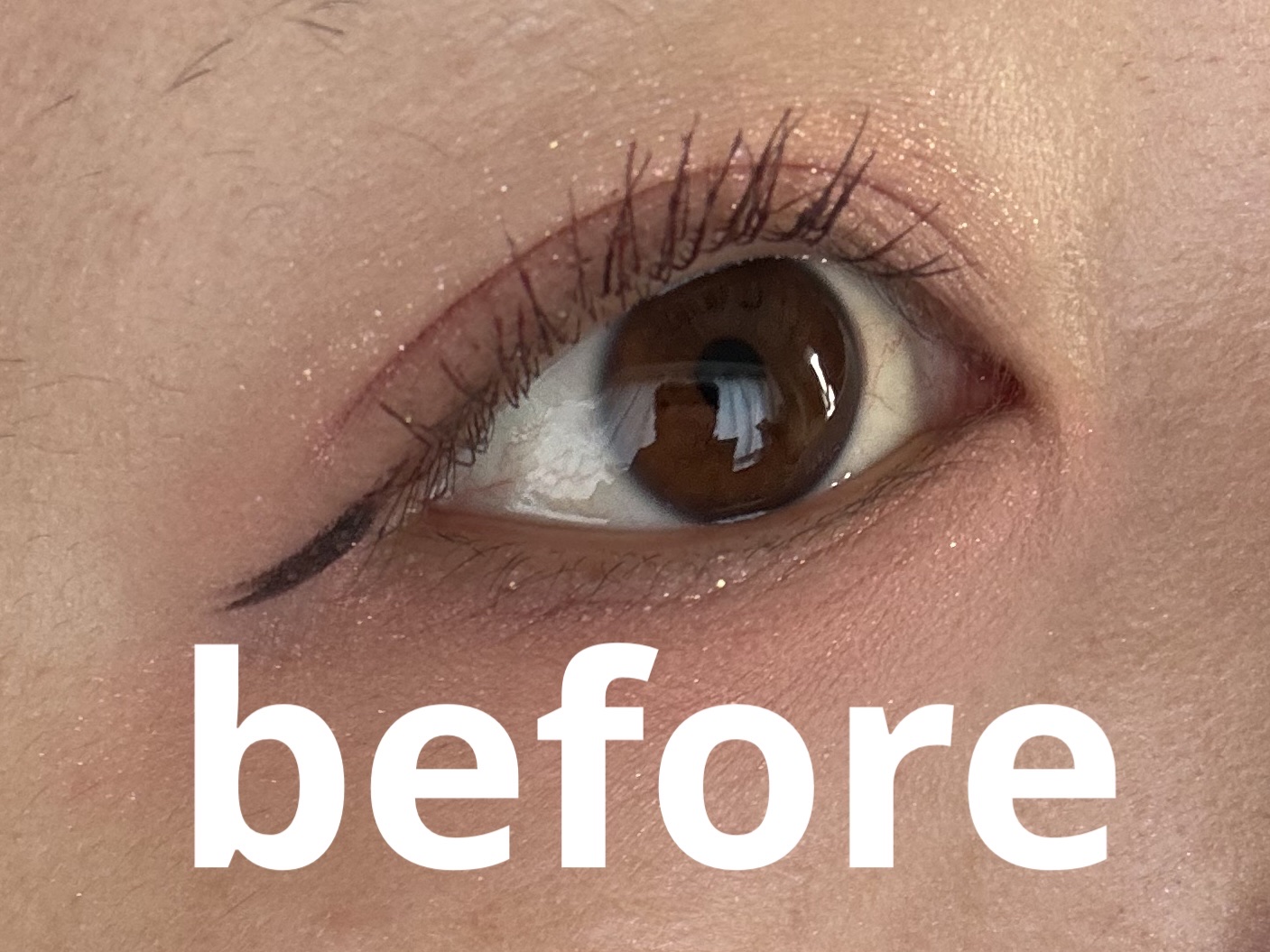 #マル秘爆盛れ自撮り術 


ノーマルカメラで写真撮った後に
Meituというアプリで

肌磨き、肌レタッチして滑らかな目周りの肌になります( ∩՞ټ՞∩) ﾝﾌ～～



これでメイク投稿できるお目目