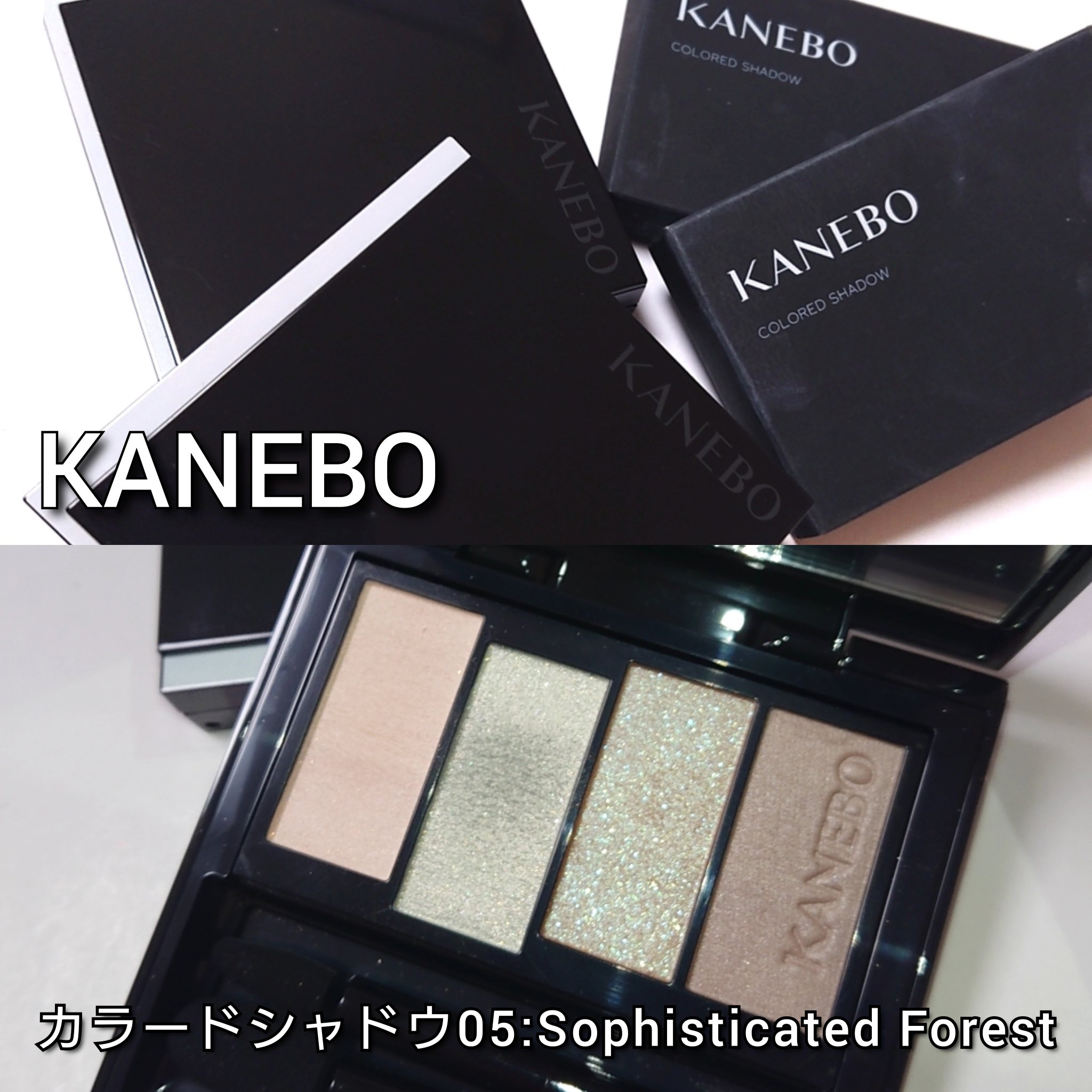 カラードシャドウ/KANEBO/アイシャドウパレットを使ったクチコミ（2枚目）