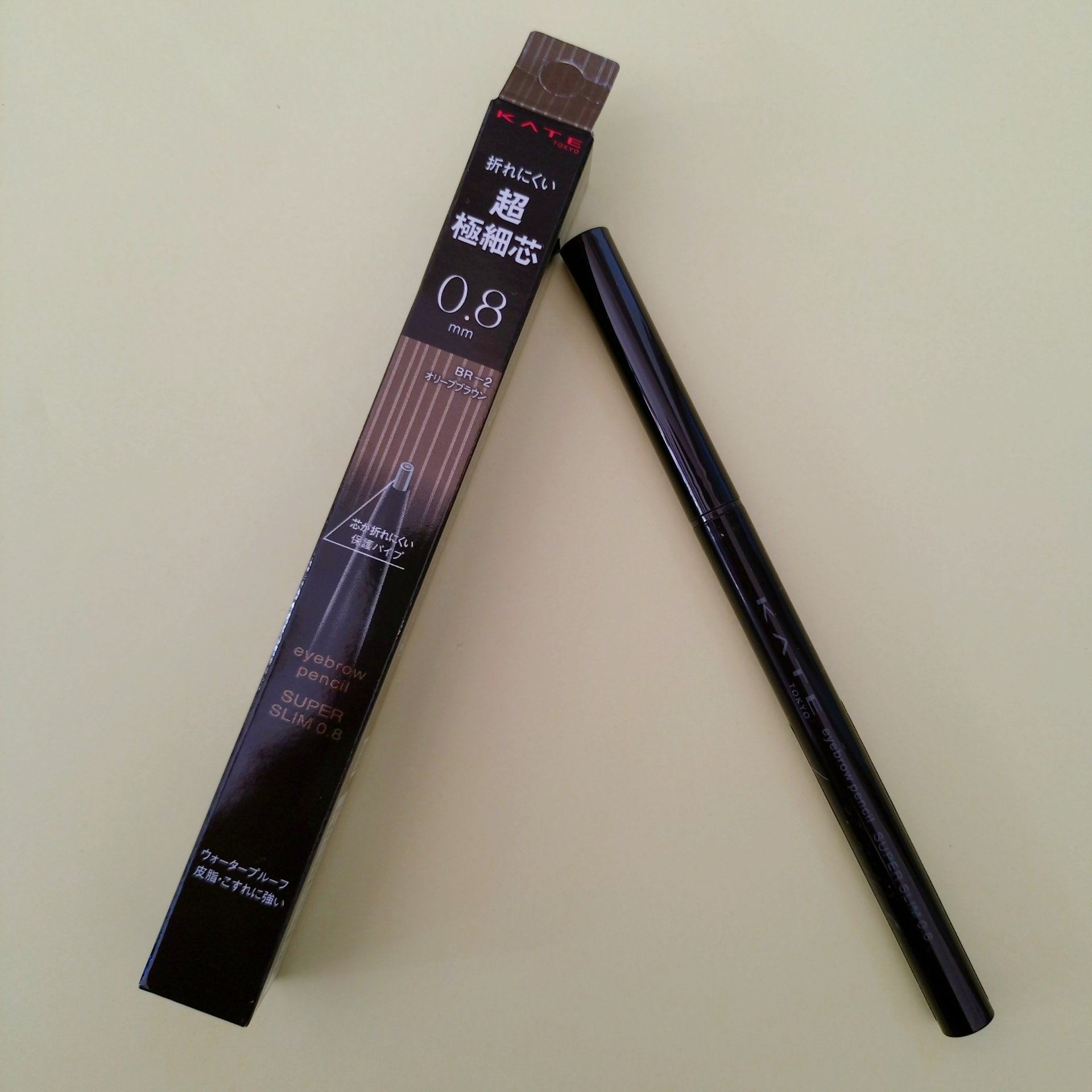 ケイト アイブロウペンシルスーパースリム0.8/KATE/アイブロウペンシルを使ったクチコミ（1枚目）