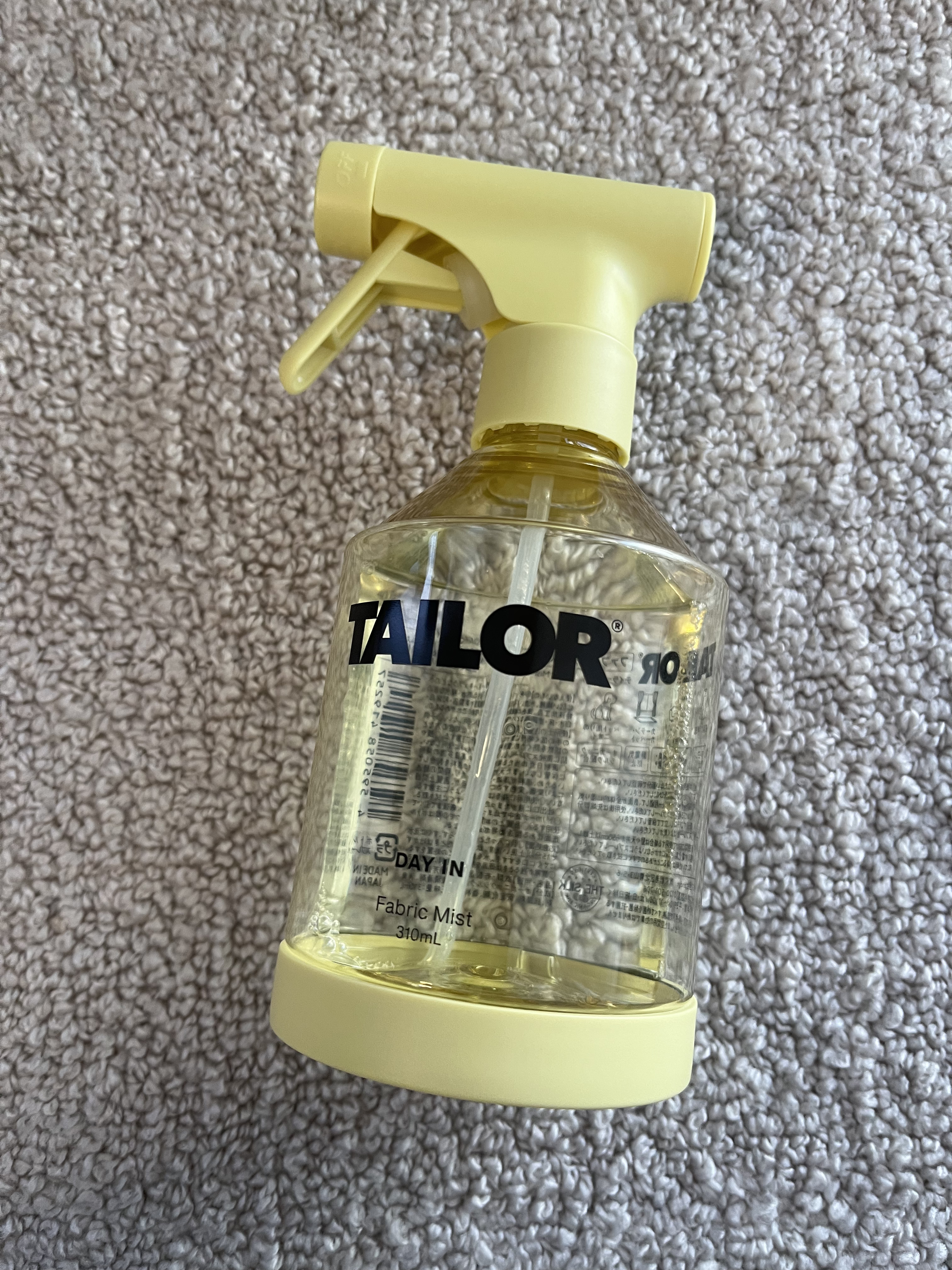 TAILOR　ファブリックミスト　デイ インの香り/TAILOR/ファブリックミストを使ったクチコミ（1枚目）