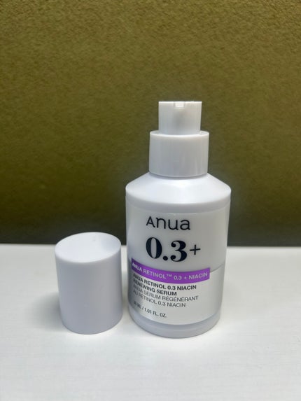 レチノール0.3 ナイアシンリニューイングセラム/Anua/美容液を使ったクチコミ(3枚目)