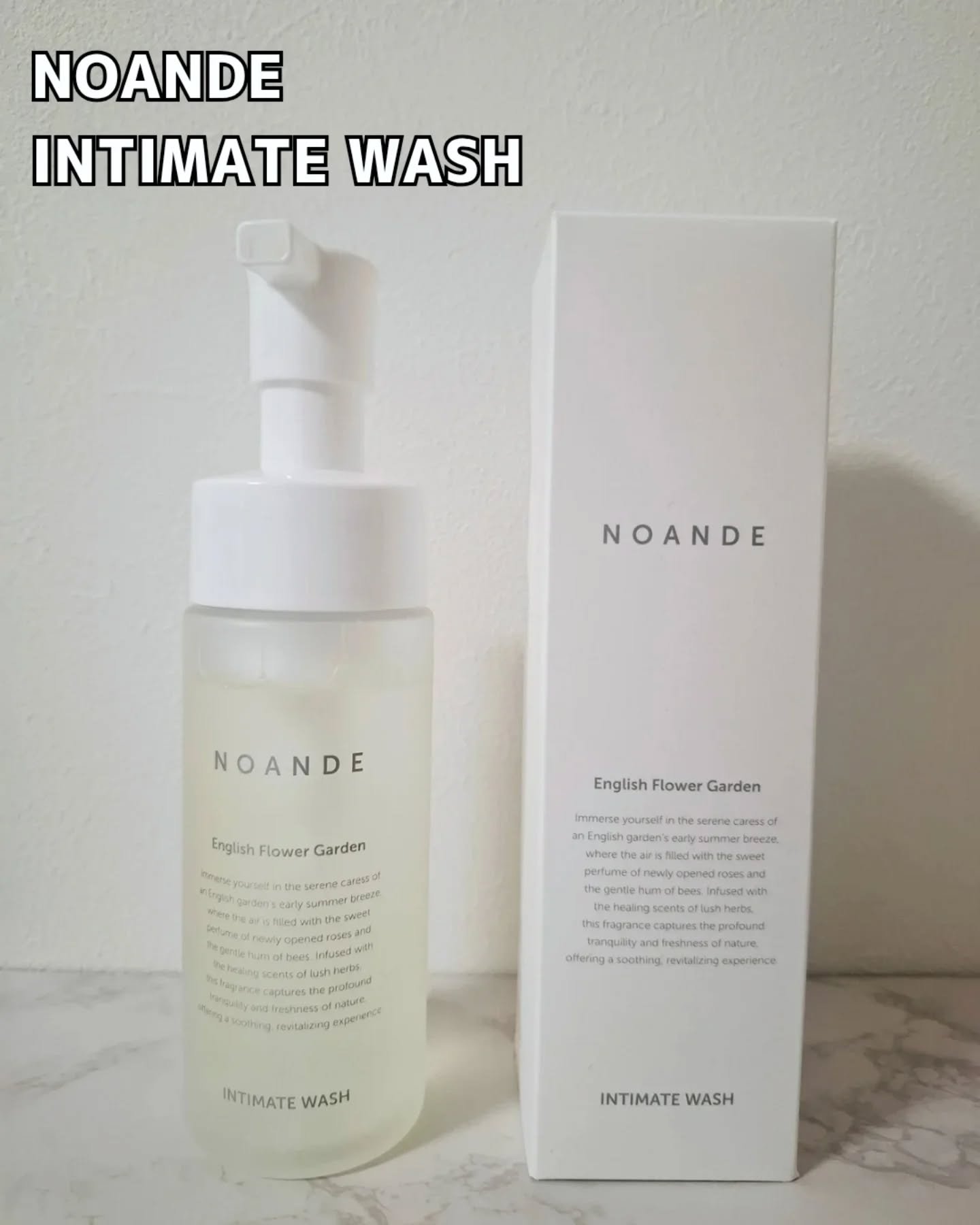 INTIMATE WASH/NOANDE/デリケートゾーンケアを使ったクチコミ（2枚目）