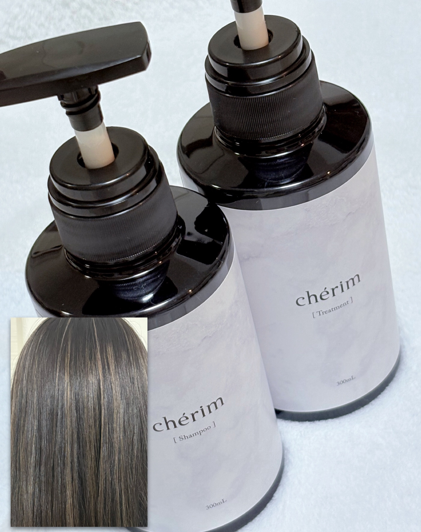 chérim シャンプー＆トリートメントセット/chérim/市販シャンプーを使ったクチコミ（3枚目）