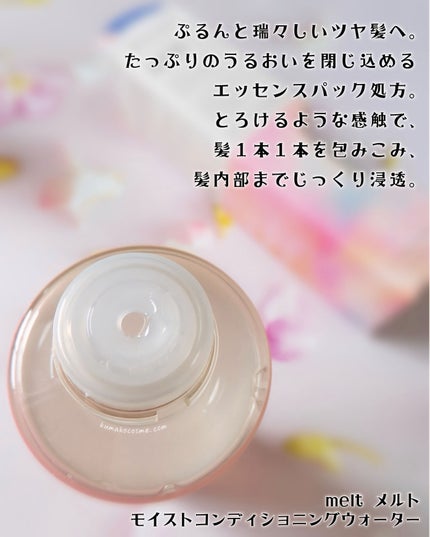 メルト モイストコンディショニングウォーター/melt/アウトバストリートメントを使ったクチコミ(3枚目)