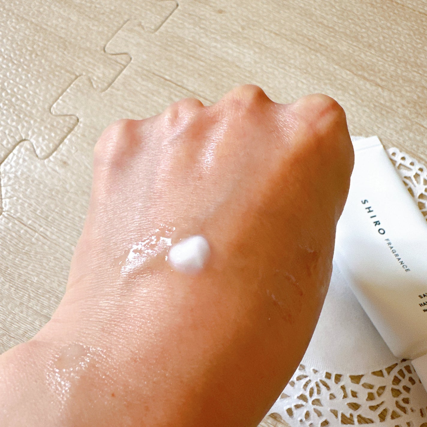 サボン ハンド美容液/SHIRO/ハンドクリームを使ったクチコミ(4枚目)