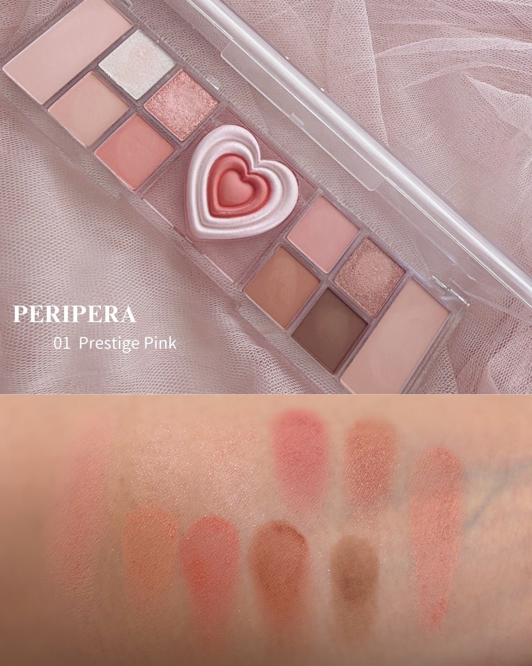 オールテイクムードライクパレット/PERIPERA/アイシャドウパレットを使ったクチコミ(2枚目)