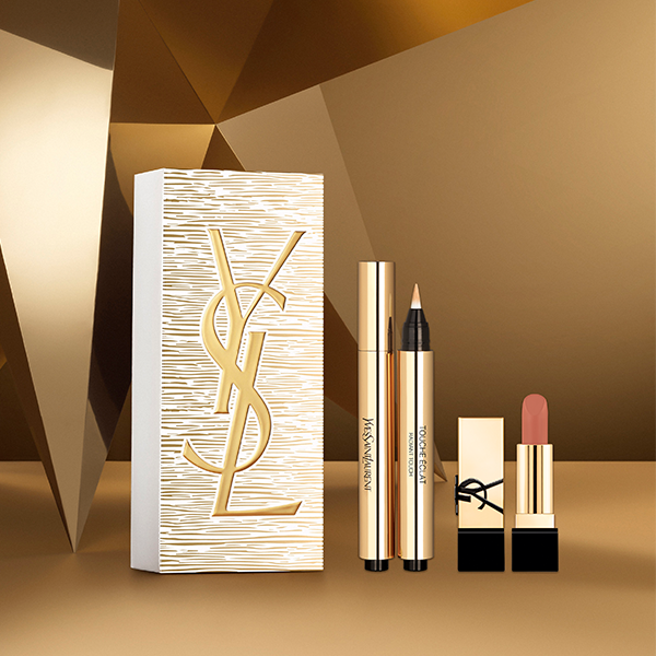 YSL ラディアント タッチセット/YVES SAINT LAURENT BEAUTE/リキッドハイライトを使ったクチコミ(2枚目)