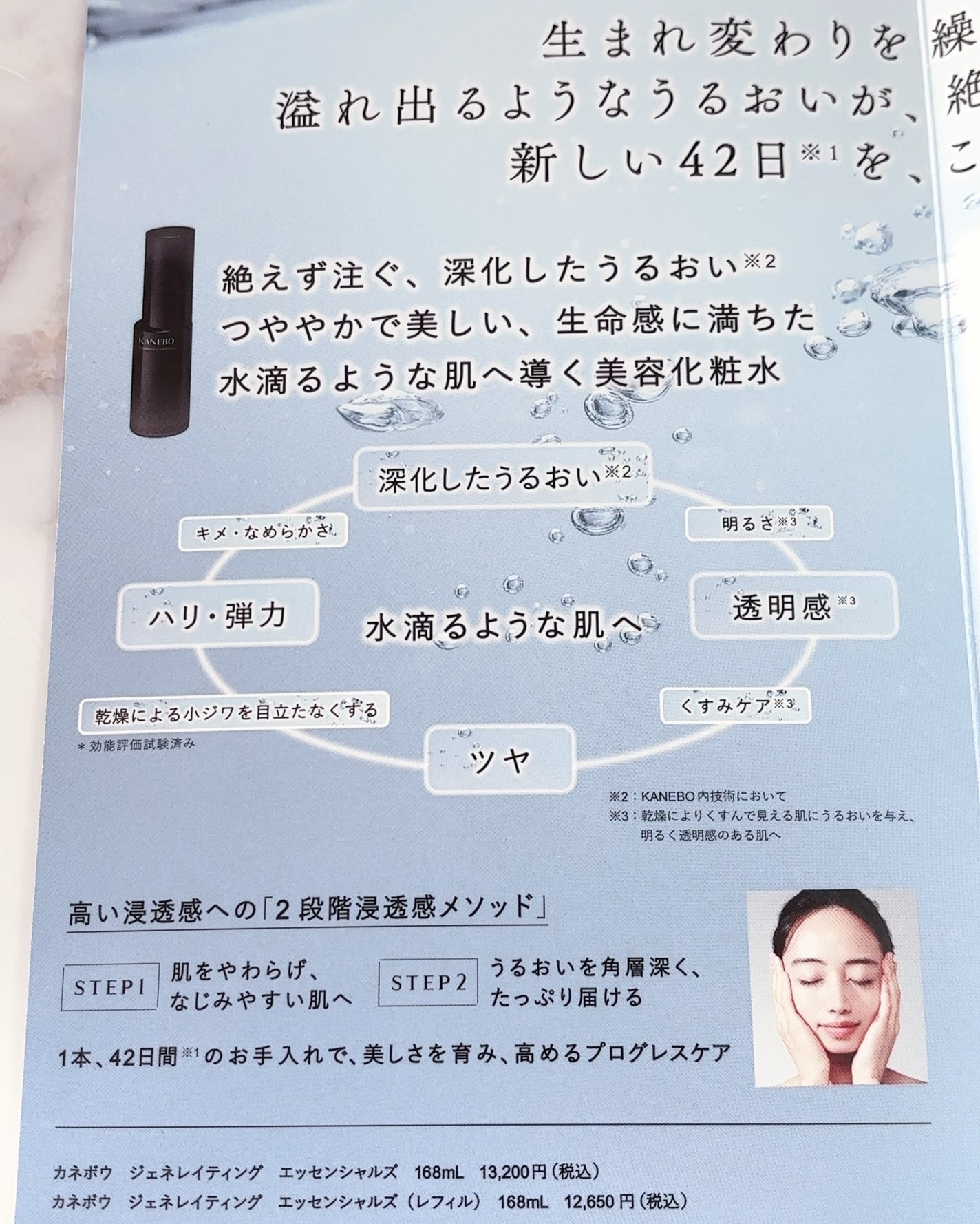 カネボウ ジェネレイティング エッセンシャルズ/KANEBO/化粧水を使ったクチコミ(3枚目)