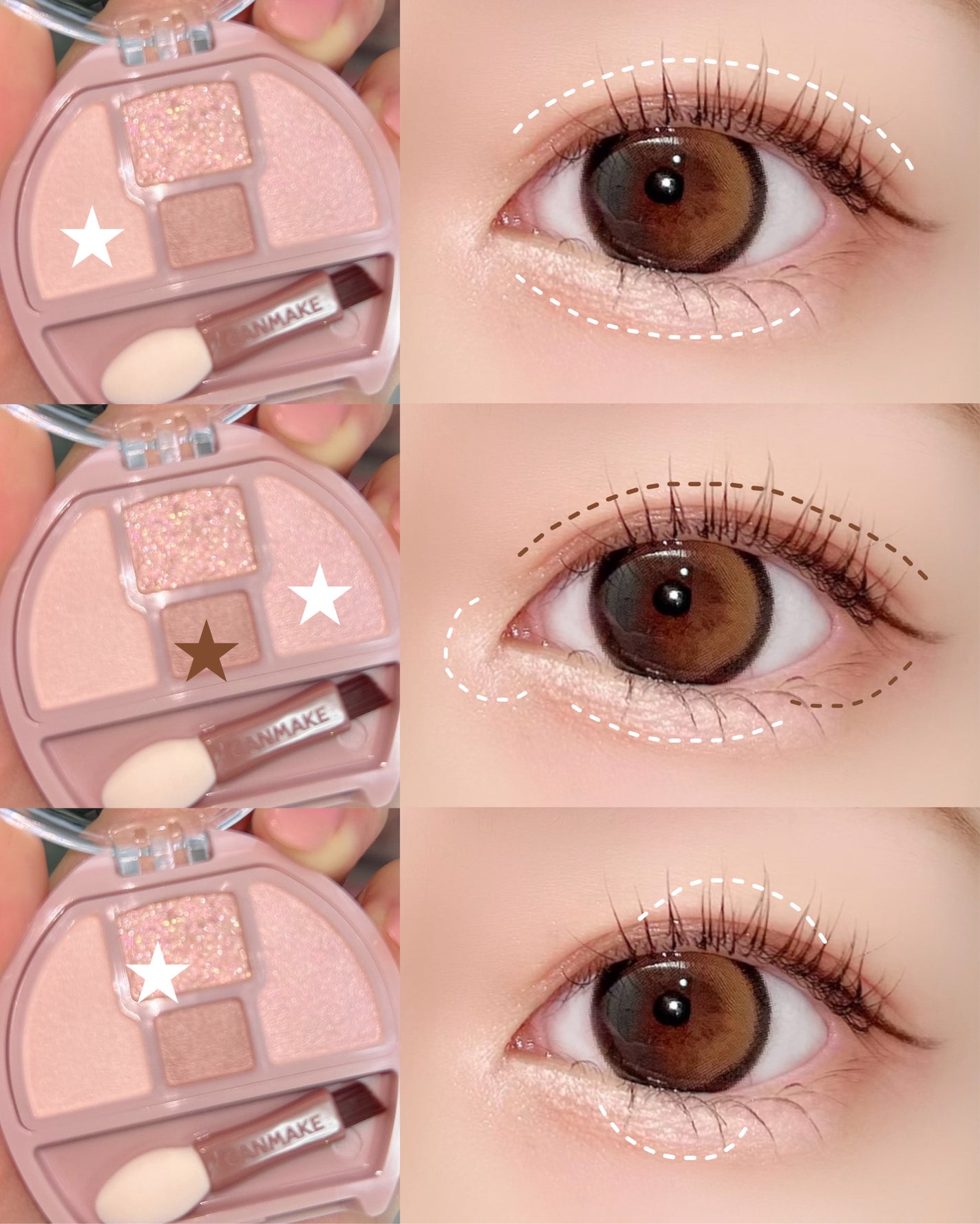 プランぷくコーデアイズ/キャンメイク/パウダーアイシャドウを使ったクチコミ(5枚目)