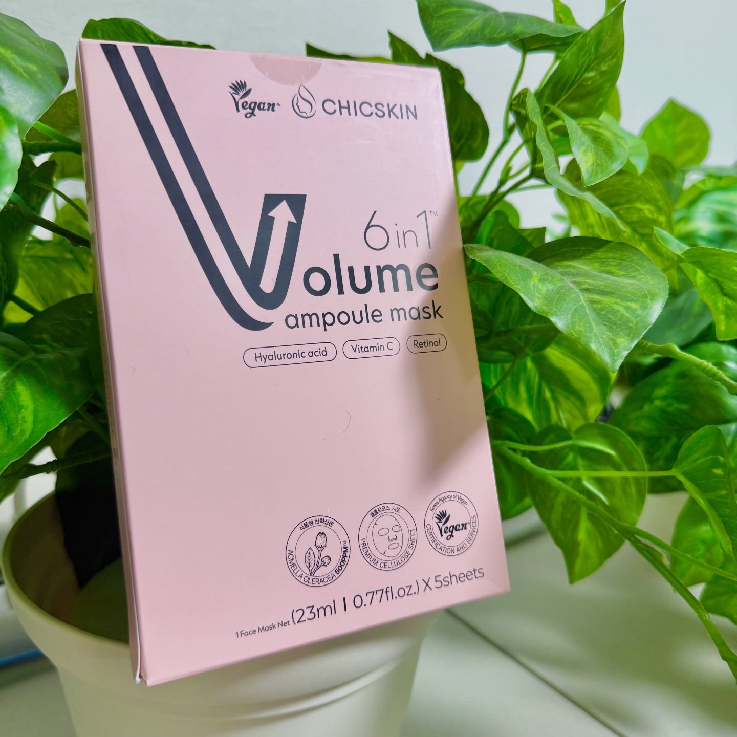 植物性ボトックスマスクパック/CHICSKIN/シートマスク・パックを使ったクチコミ（1枚目）