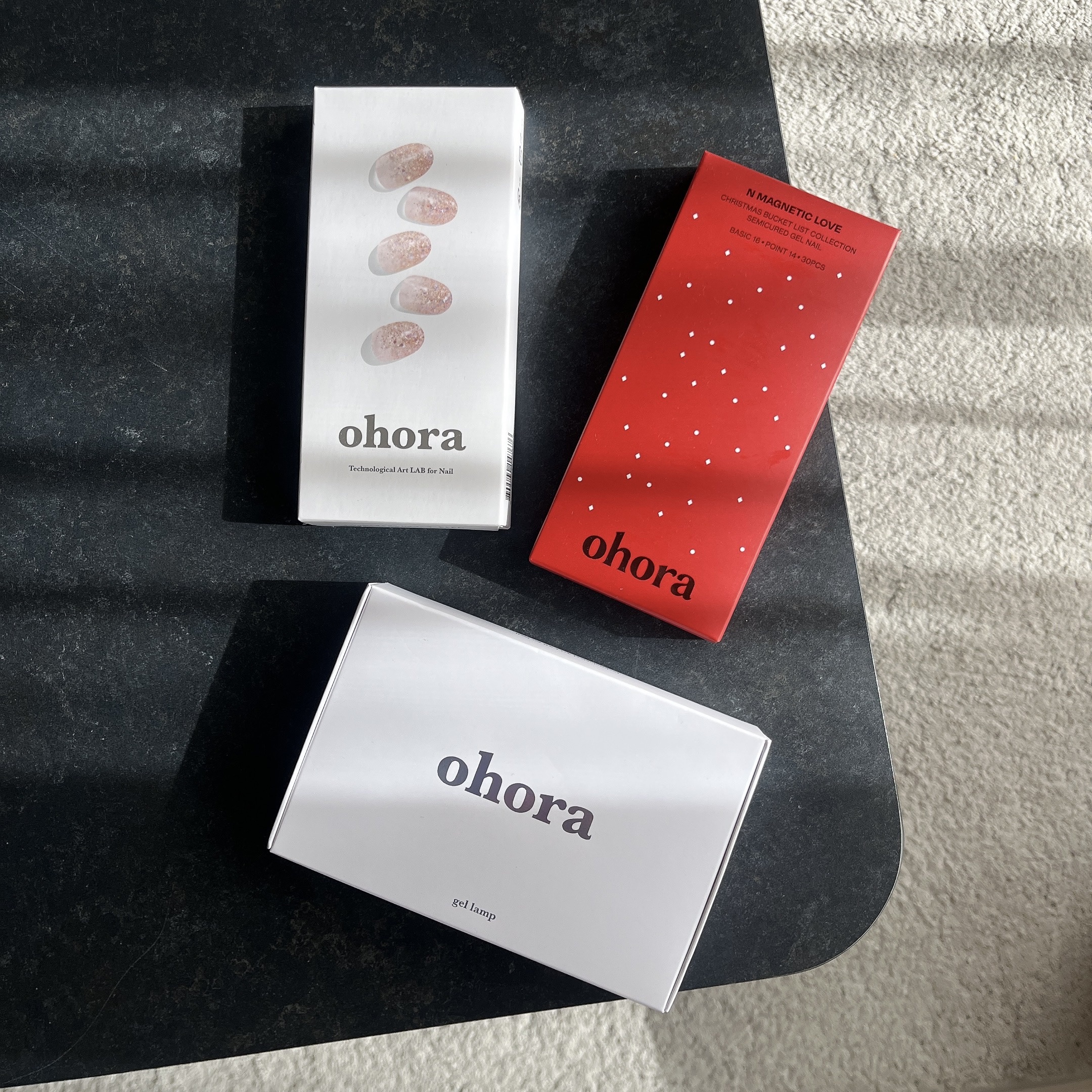 セミキュアジェルネイル（ハンド）/ohora/ネイルシールを使ったクチコミ（3枚目）