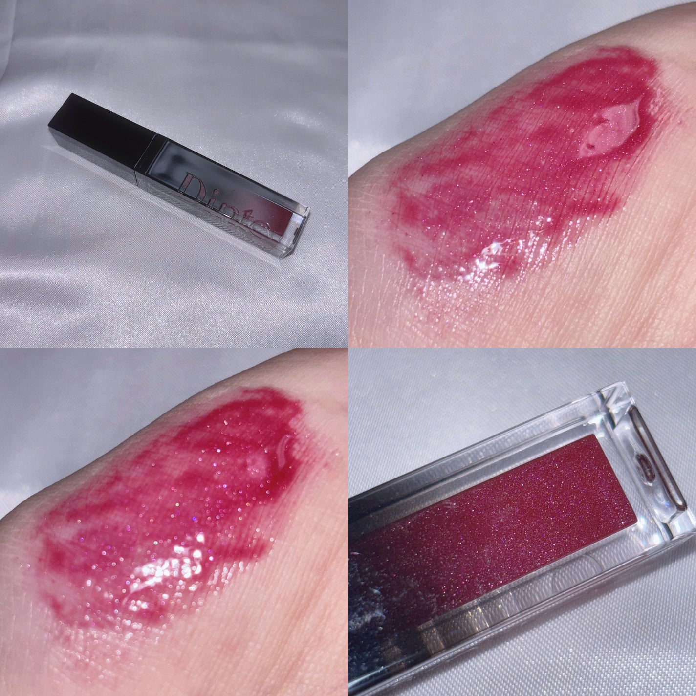 ボリュームパールキッスグロス/Dinto/リップグロスを使ったクチコミ(2枚目)