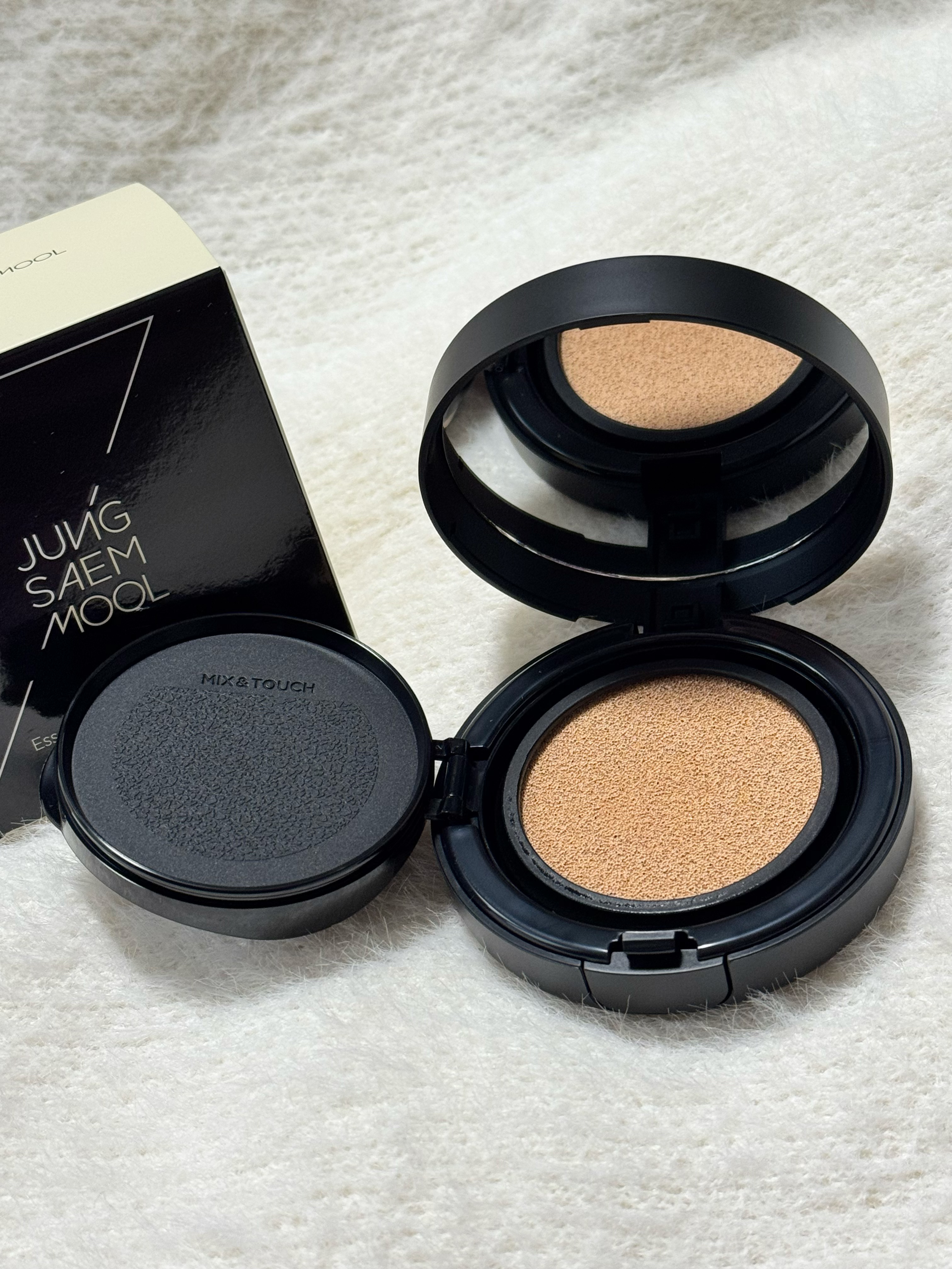 エッセンシャル スキン ヌーダー クッション/JUNG SAEM MOOL/クッションファンデーションを使ったクチコミ（1枚目）