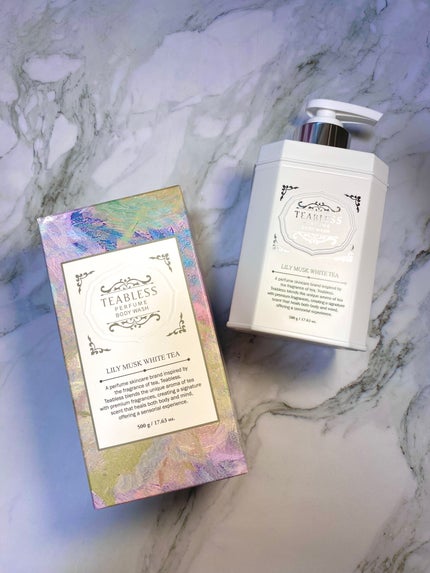 パフュームボディウォッシュ リリームスクホワイトティー/TEABLESS/ボディソープを使ったクチコミ(1枚目)
