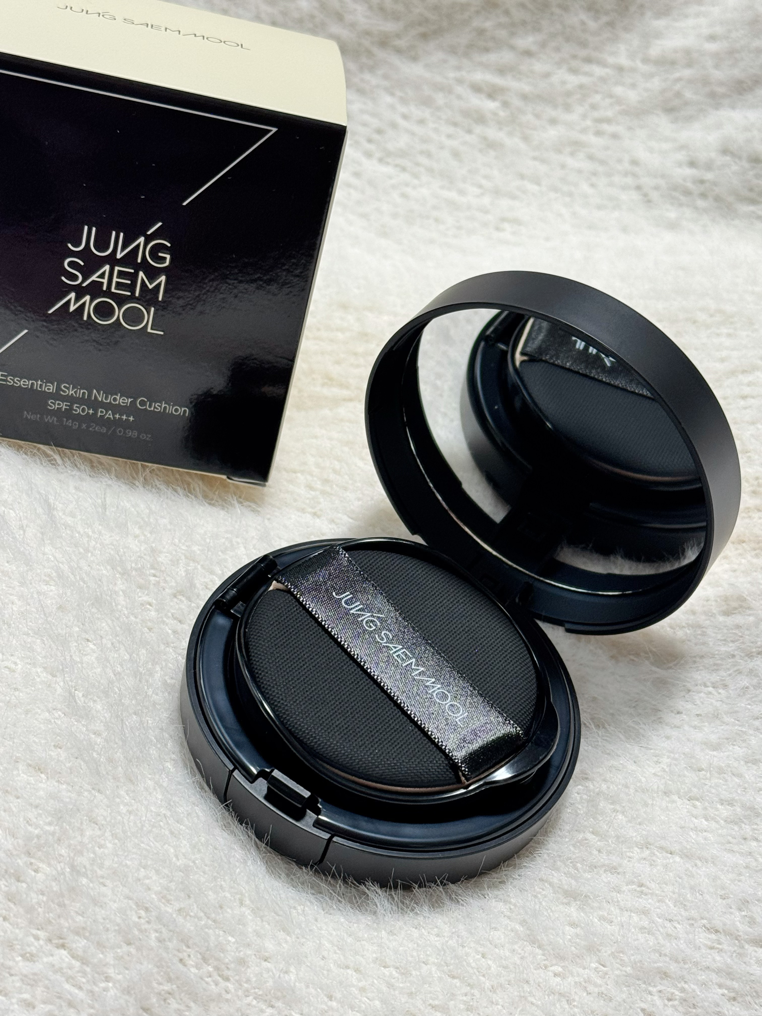 エッセンシャル スキン ヌーダー クッション/JUNG SAEM MOOL/クッションファンデーションを使ったクチコミ（2枚目）