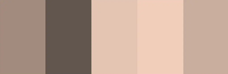 イエベに合うブラウン系カラースケール
