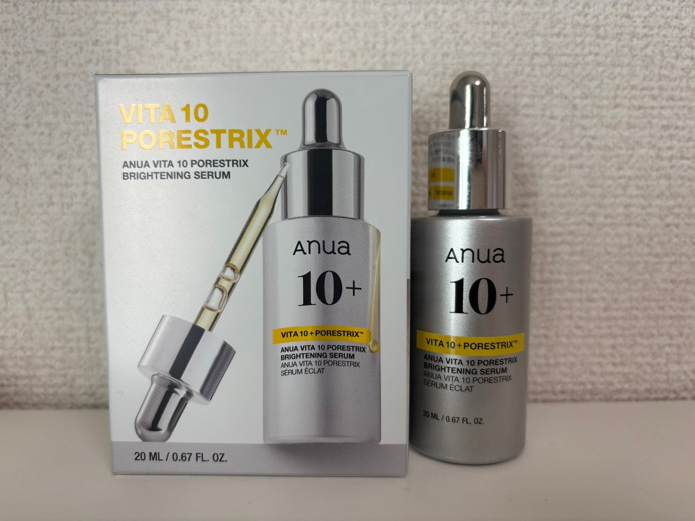 ビタミン10 ポアストリックスセラム/Anua/美容液を使ったクチコミ(1枚目)