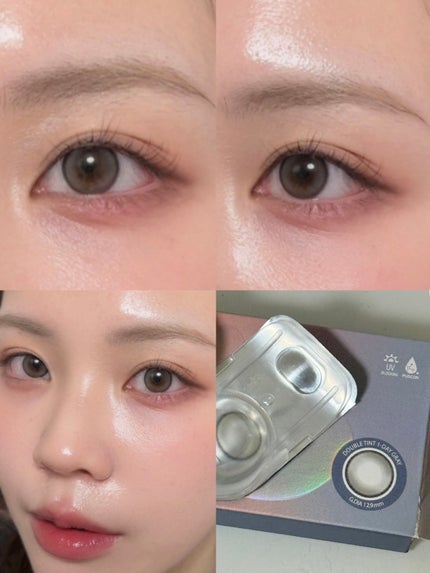 Double Tint 1day/OLENS/カラーコンタクトレンズを使ったクチコミ(1枚目)