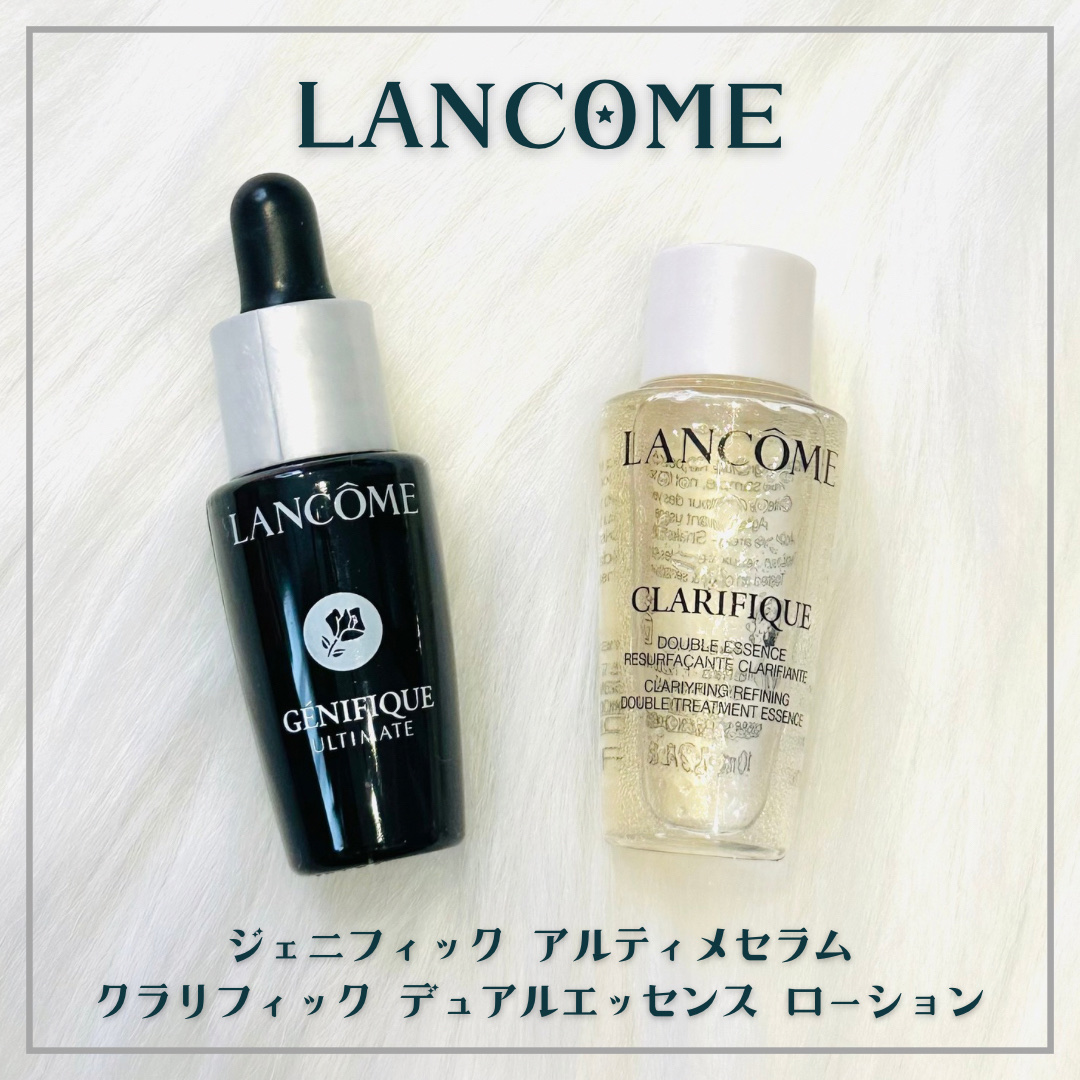 クラリフィック デュアル エッセンス ローション EX/LANCOME/化粧水を使ったクチコミ（1枚目）