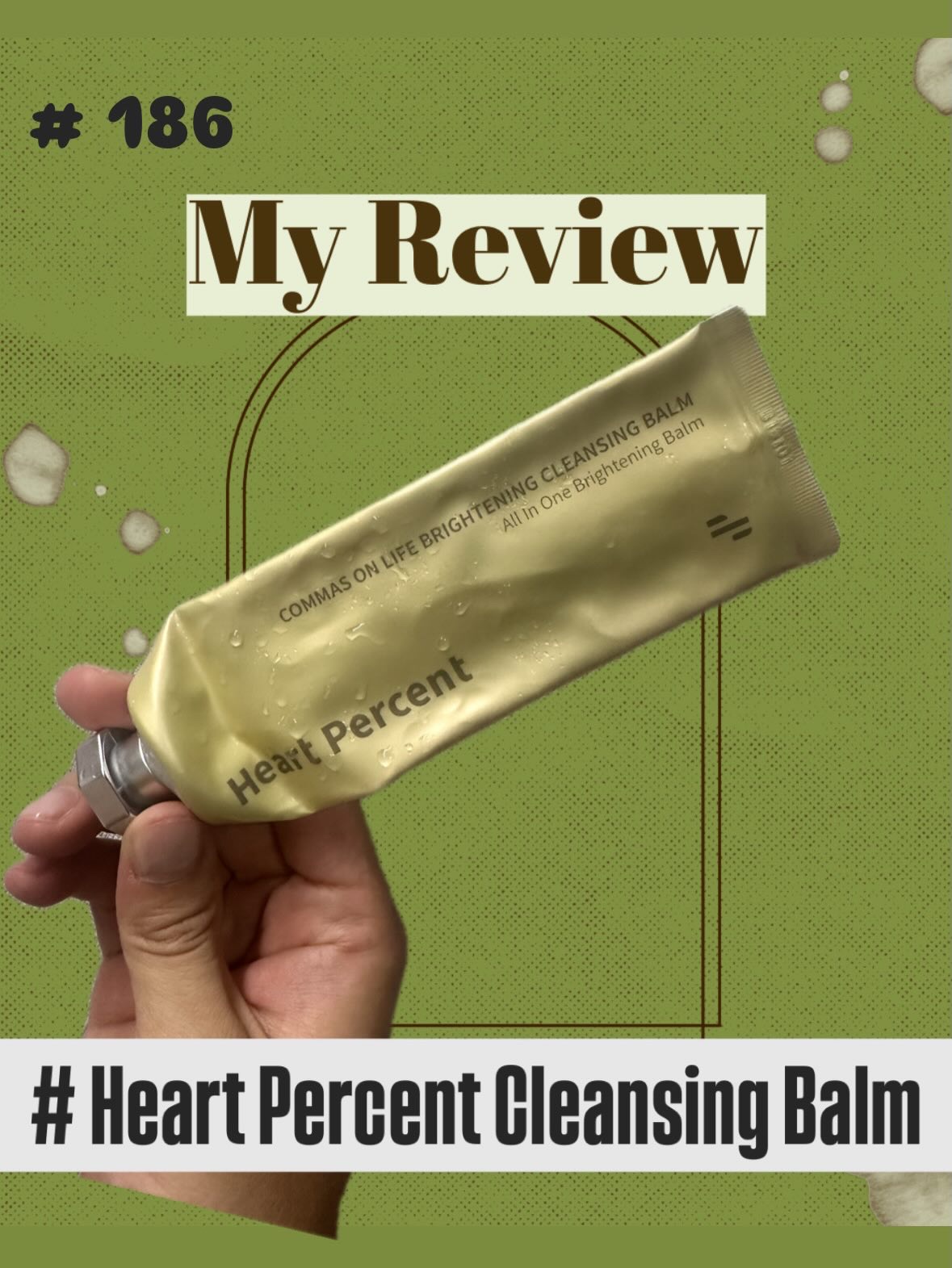 コンマスオンライフ ブライトニング シトラス クレンジングバーム/Heart Percent/クレンジングバームを使ったクチコミ（1枚目）