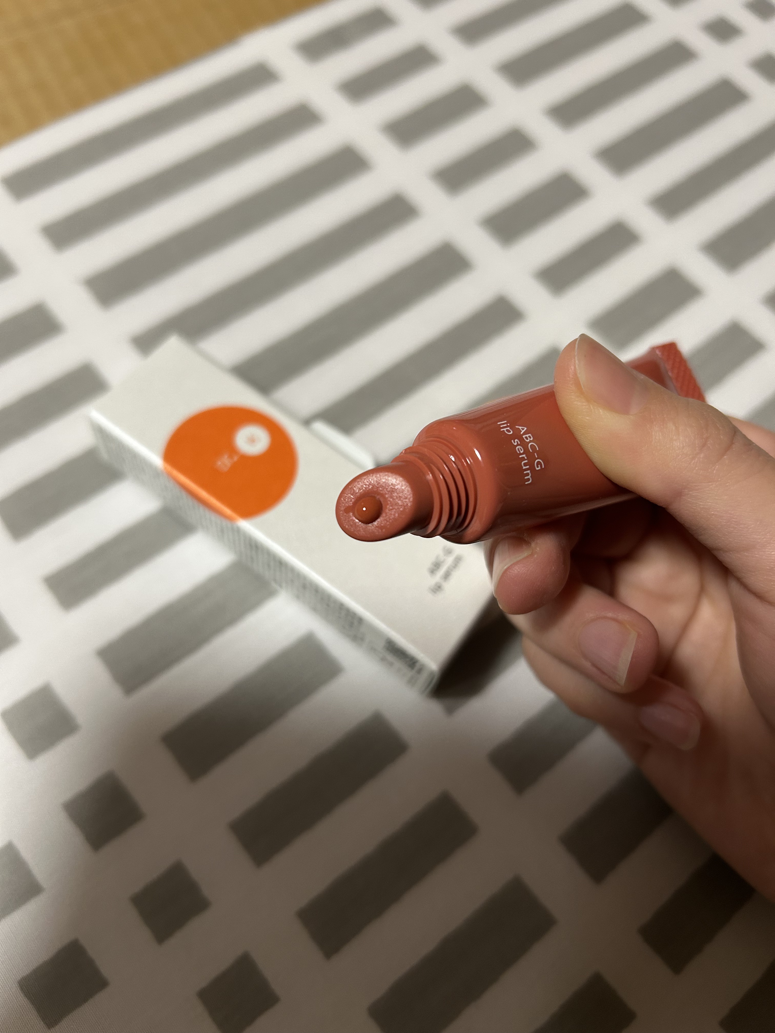 ABC-Gリップセラム ロージーローズ/ドクターケイ/リップ美容液を使ったクチコミ（2枚目）