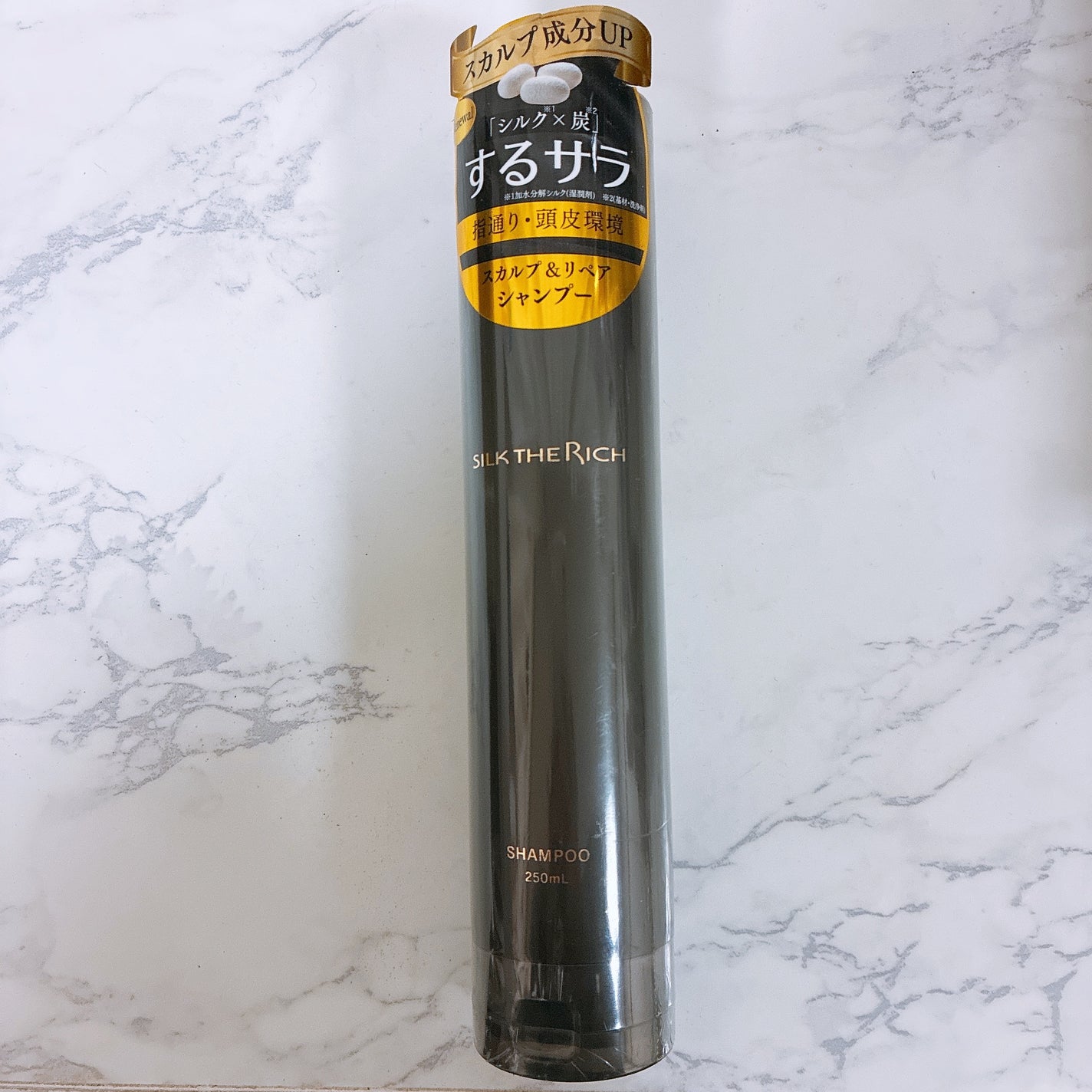 SILK THE RICH スカルプ&リペア シャンプー・トリートメント/SILK THE RICH/市販シャンプーを使ったクチコミ(2枚目)