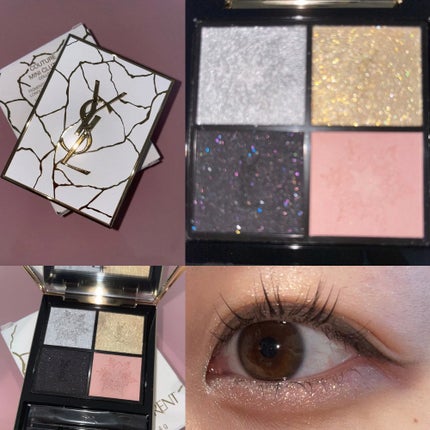 クチュール ミニ クラッチ/YVES SAINT LAURENT BEAUTE/アイシャドウパレットを使ったクチコミ(4枚目)