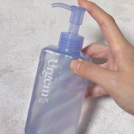 ウルジェム 蜜水感クレンジングセラム/Urgem/クレンジングジェルを使ったクチコミ(2枚目)