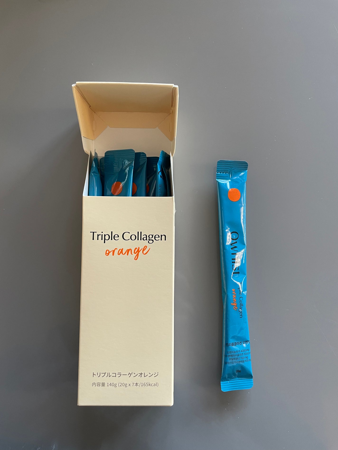 トリプルコラーゲン オレンジ/Ownist/美容サプリメントを使ったクチコミ(2枚目)