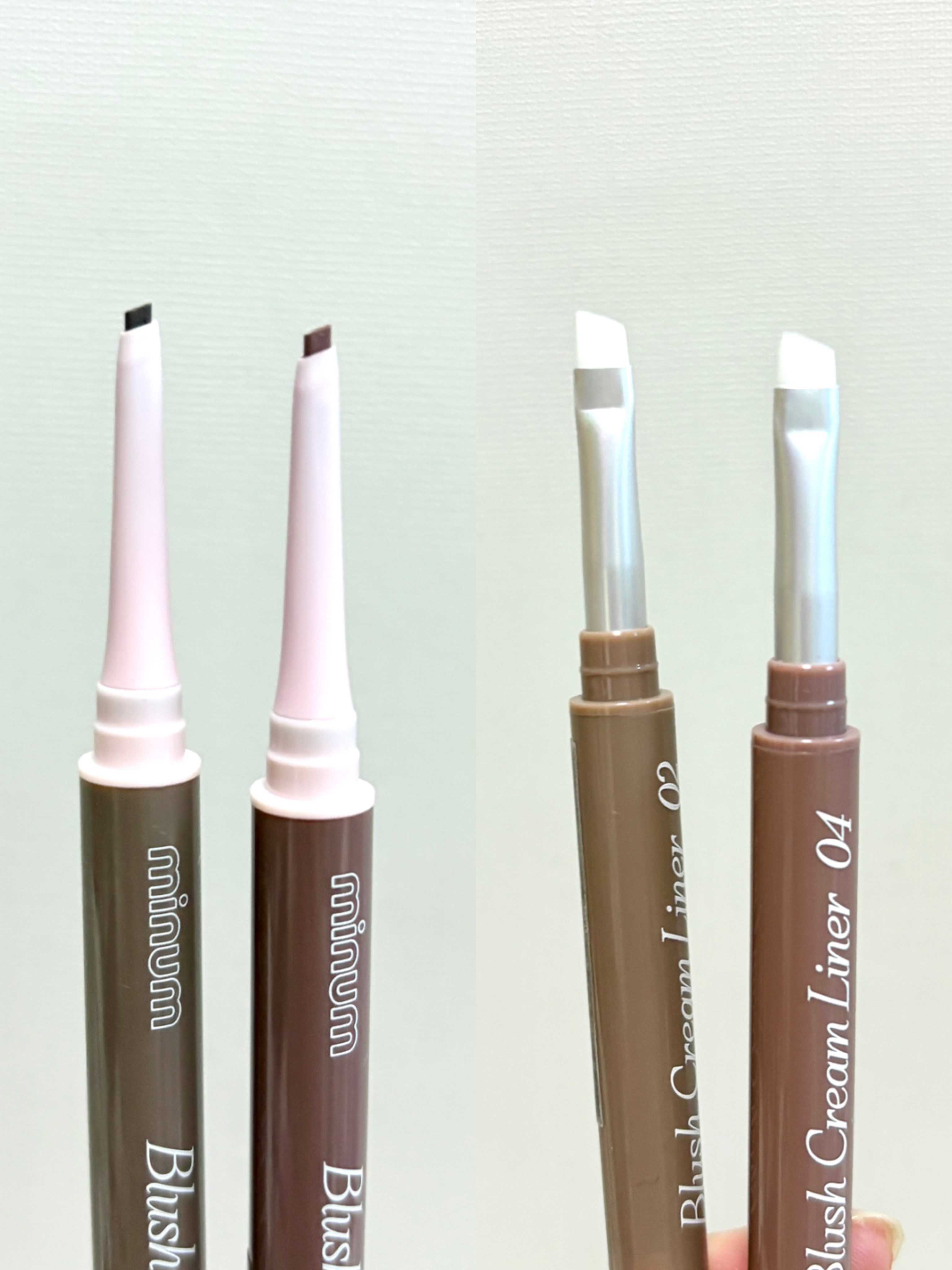 ぷにゅグリップライナー/minum/リキッドアイライナーを使ったクチコミ（3枚目）