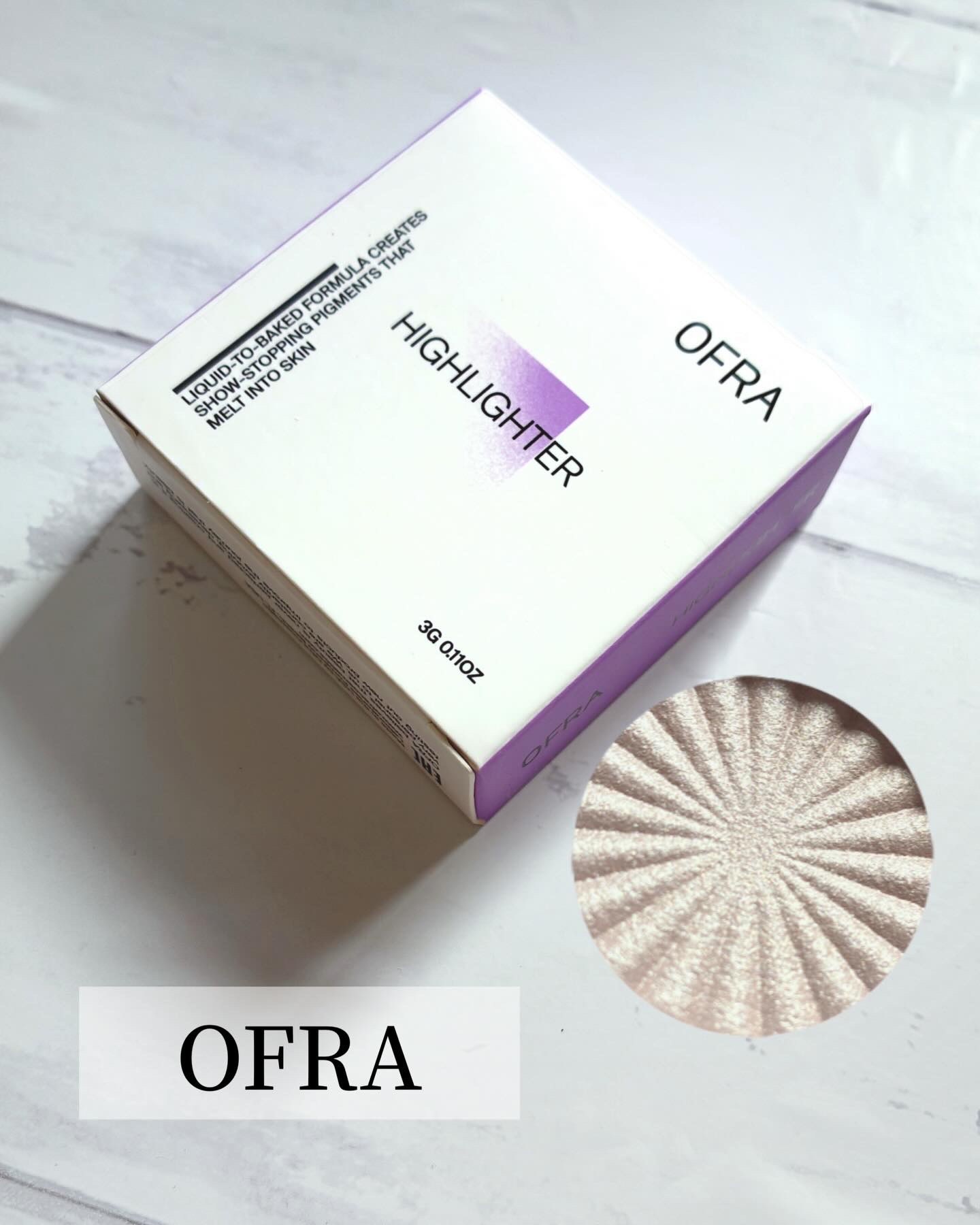 @ofracosmetics_japan さまからミニハイライターをいただいのでご紹介するよ😊✨

＿＿＿＿＿＿＿＿＿＿＿＿＿＿＿＿＿＿＿＿＿＿＿＿

　OFRA Mini Highlighter (ミ