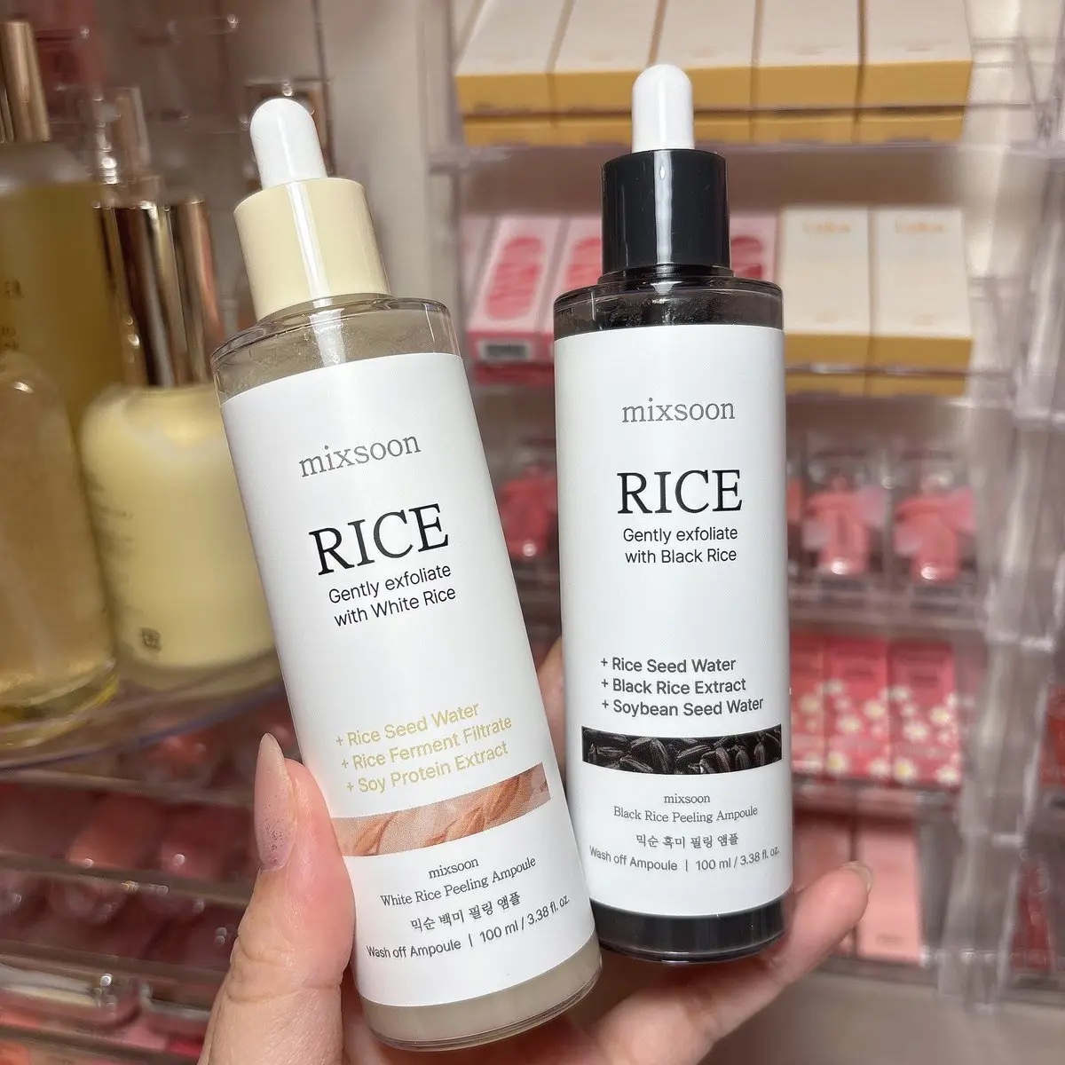 白米ピーリングアンプル/mixsoon/ピーリングを使ったクチコミ（1枚目）
