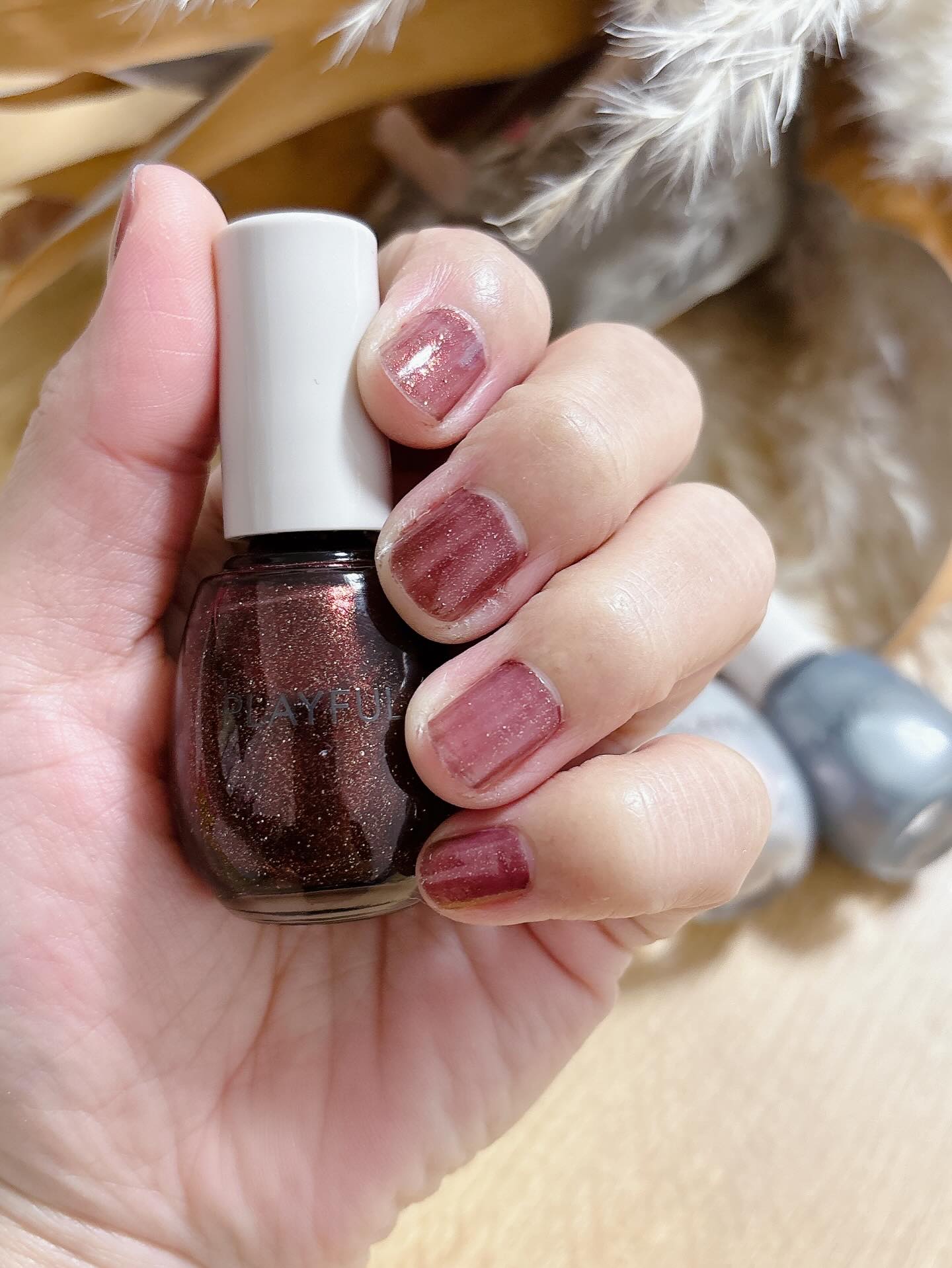 プレイフル アップデートネイル/PLAYFUL/オールインワンネイルを使ったクチコミ（2枚目）