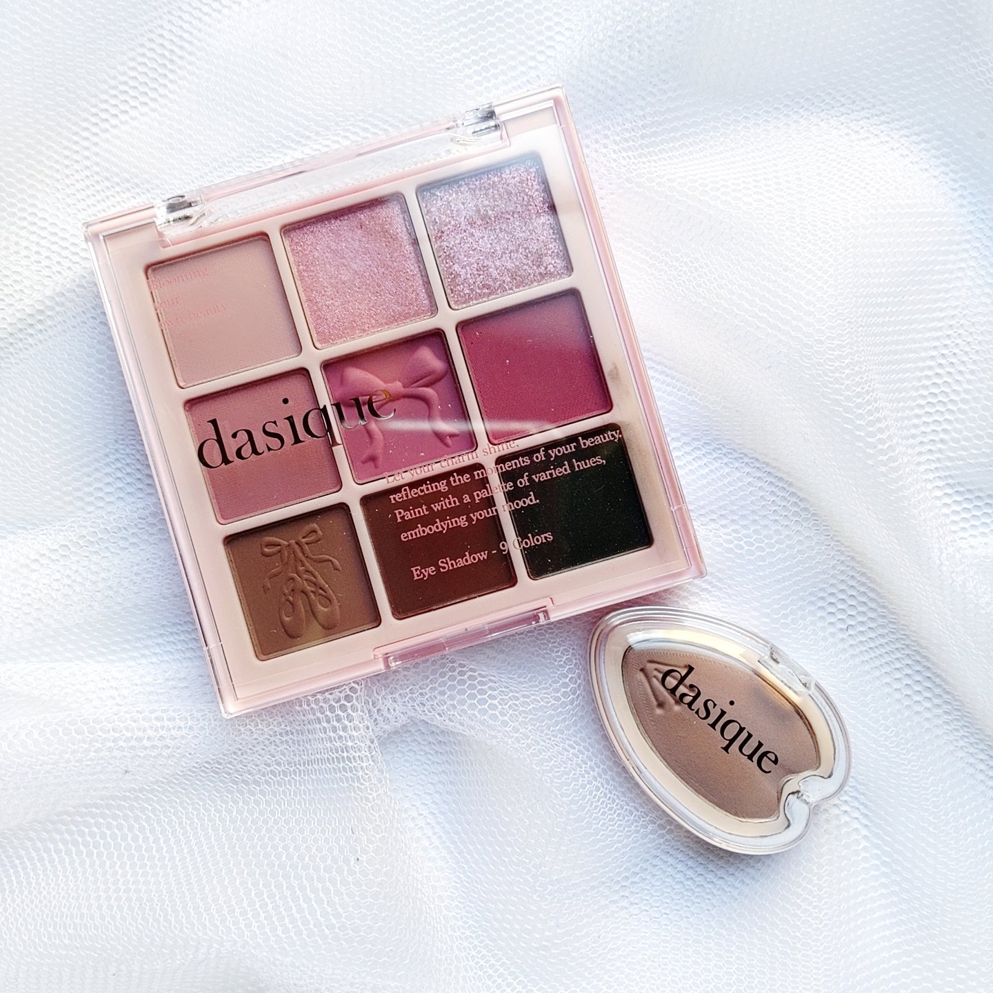 ブルーミングシングルシャドウ 10 ベリートープ/dasique/単色アイシャドウを使ったクチコミ（2枚目）