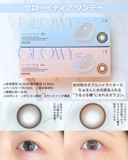 Double Tint 1day/OLENS/カラーコンタクトレンズを使ったクチコミ(2枚目)