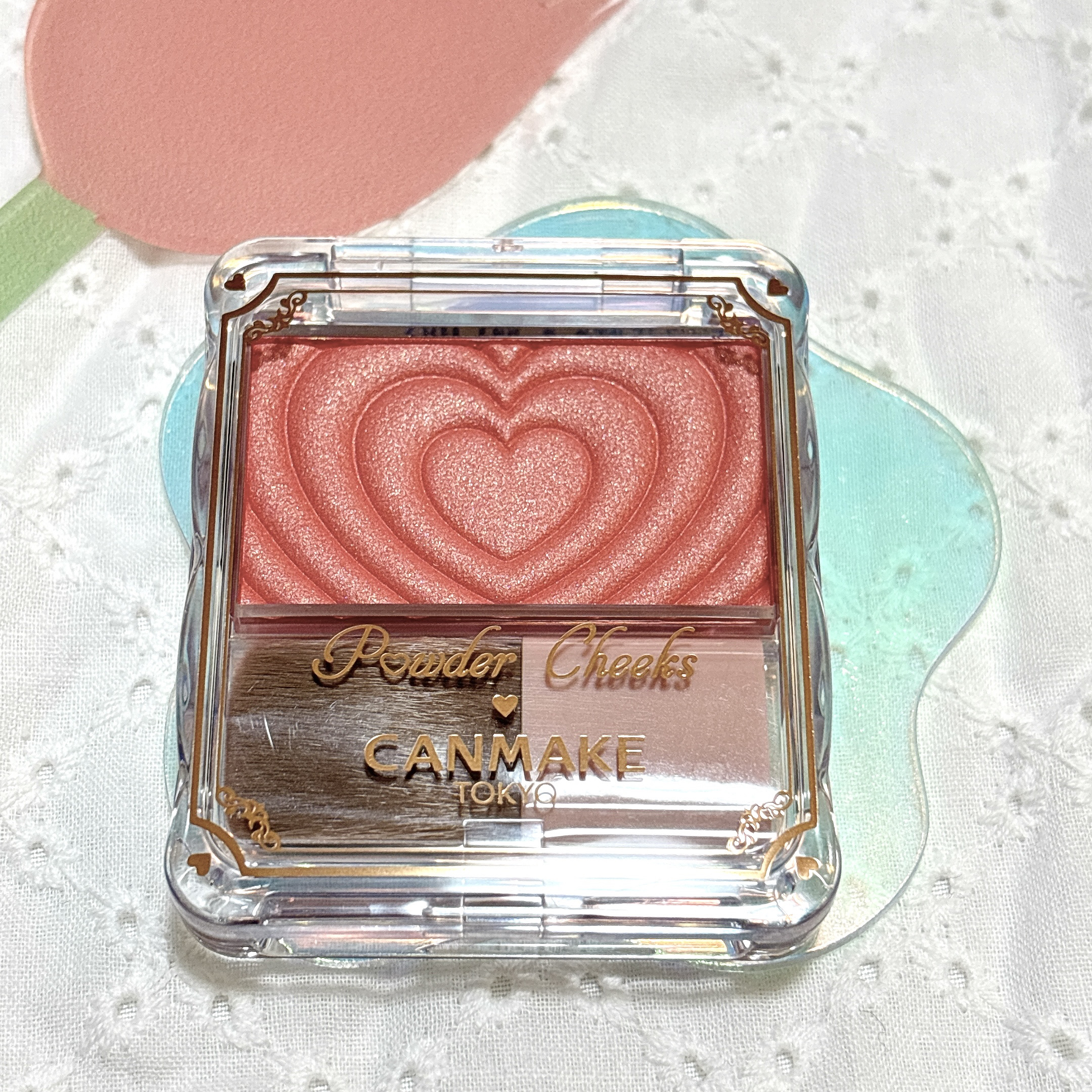 パウダーチークス/キャンメイク/パウダーチークを使ったクチコミ（2枚目）