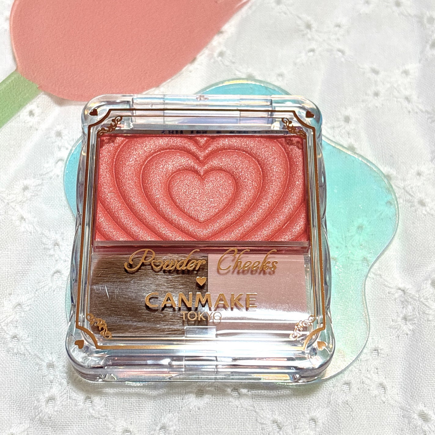 パウダーチークス/キャンメイク/パウダーチークを使ったクチコミ(2枚目)