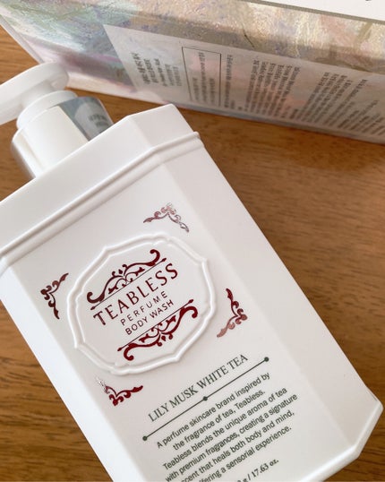 パフュームボディウォッシュ リリームスクホワイトティー/TEABLESS/ボディソープを使ったクチコミ(2枚目)