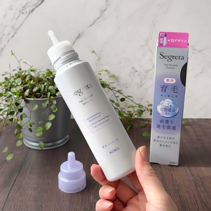 セグレタ 育毛エッセンス/花王/頭皮ローションを使ったクチコミ(2枚目)